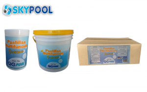 Cloro en pastillas multifunción - Marca Pluschlor