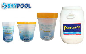 Cloro en pastillas - Marca Pluschlor